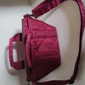 Lug Pink Crossbody Bag